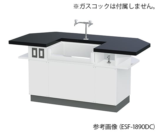 【大型商品※送料別途】アズワン4-1150-01　生徒用実験台（対面型） ESF-1890DCL