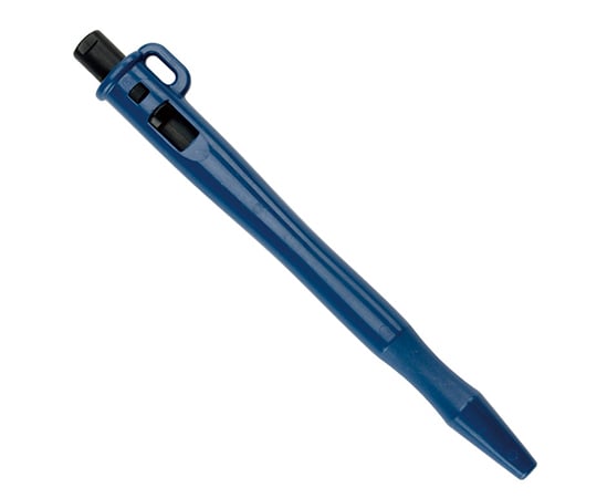 4-1278-01 スプリングレス型キャップレスボールペン（ノック式） ランヤード型 黒 RG-RSL-BK