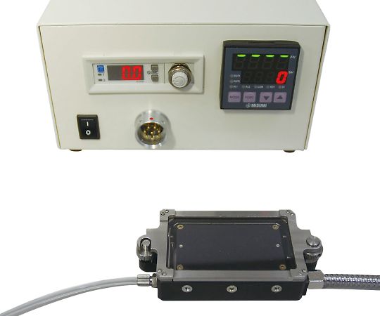 顕微鏡用ヒートステージ（流量計付コントローラー仕様） ガスパージ機能付 PN-121-PCC10A-FL