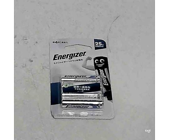 4-1412-14 リチウム乾電池単四形 4本入 LAAA4PKJP 【AXEL】 アズワン