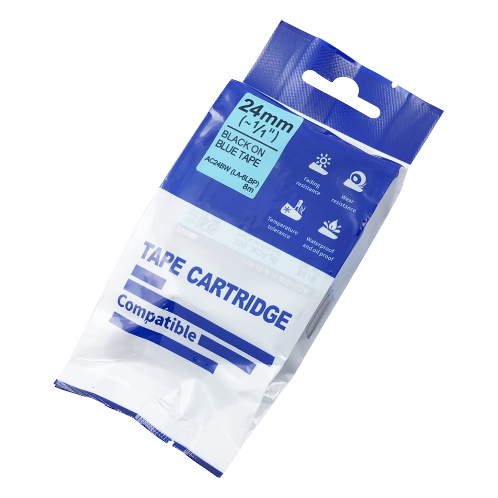 テープカートリッジ　ブルー　24mm
