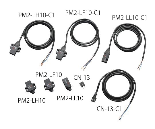 4-158-03 マイクロフォトセンサ（限定反射型・アンプ内蔵）コネクタ式 PM2-LF10