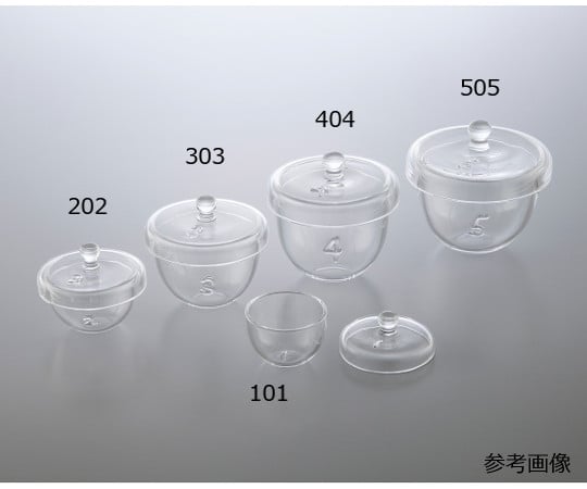 4-1681-10　石英ルツボ（ナンバーリング品）　100mL　ナンバー：10 NR4504-510