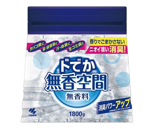 小林製薬4-1688-01　ドでか無香空間　本体　1800g