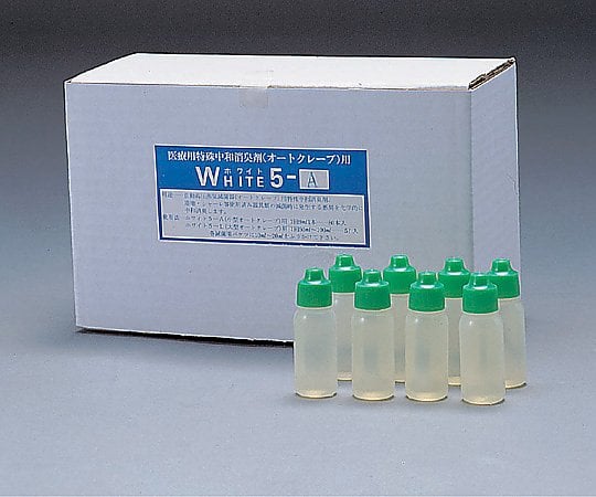 4-177-01 オートクレーブ用中和消臭剤(小・中型用) ホワイトA 80本入