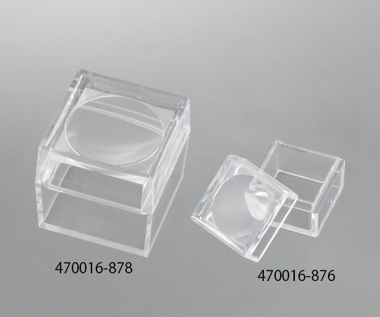 VWR4-2041-01　ルーペ付き保管ケース　約38×38×38mm 470016-878