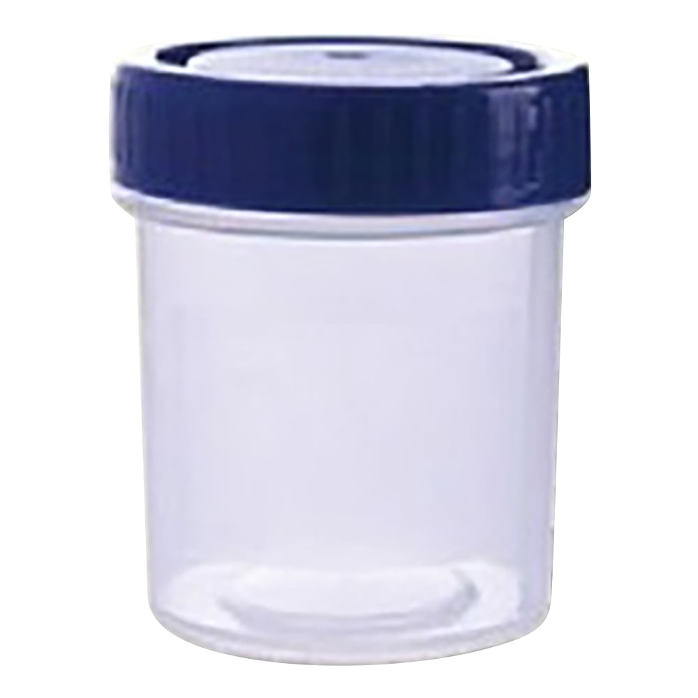 滅菌サンプル容器（個包装タイプ） 青 60mL 1箱（350個入） P40102B