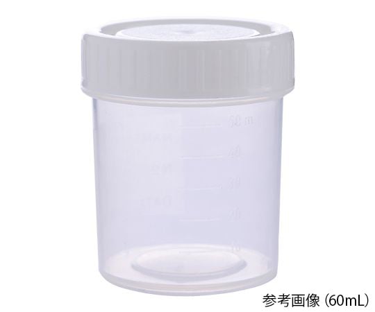 【滅菌】4-2051-04　滅菌サンプル容器（個包装タイプ）　120mL P40104W