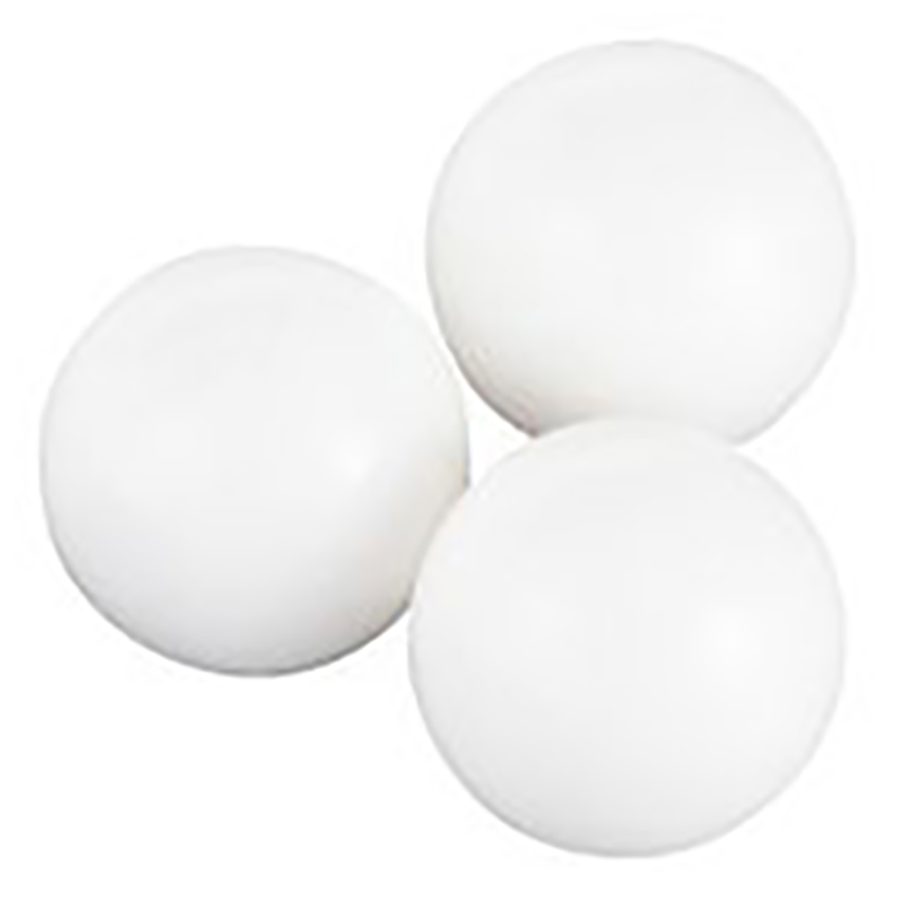 カラフルプラスチック球 φ12 白 約100個入 470023-958