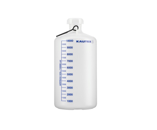 ハンドル付細口瓶（青目盛付）　10L