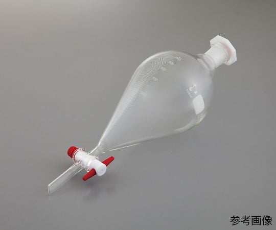 4-2066-01　目盛付分液ロート（丸型）　50mL 04006128