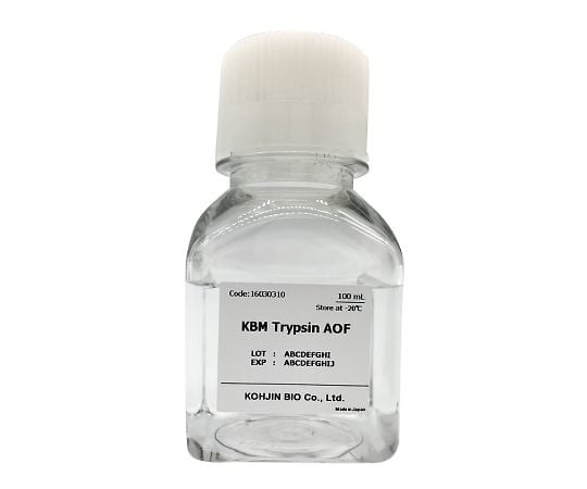 4-2117-11 再生医療細胞向け細胞剥離液 100mL KBM Trypsin AOF