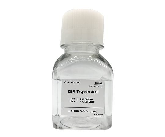 再生医療細胞向け細胞剥離液 100mL KBM Trypsin AOF