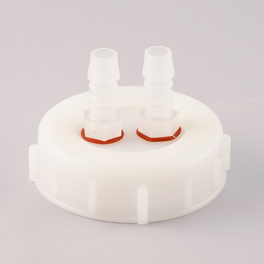 4-2155-15 廃液回収容器（チューブ接続キャップ用） 20L用ノズル付き2