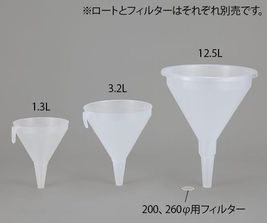 4-2229-11　大型PPロート　200、260φ用フィルター 42099