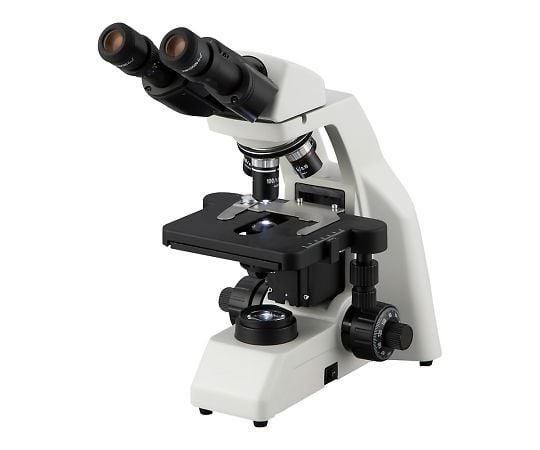 アズワン4-2241-01　生物顕微鏡（セミプラノレンズ）　40～1800×　双眼 A-350IF LED