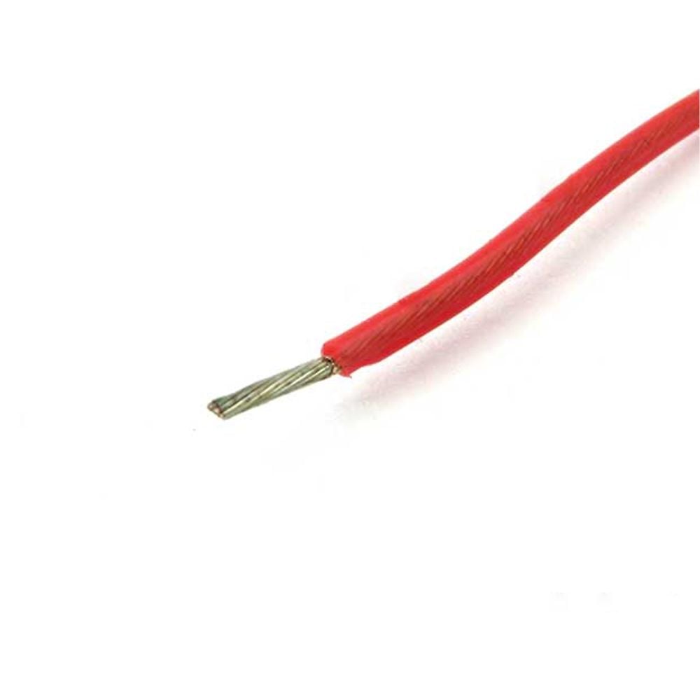 フッ素樹脂電線　赤