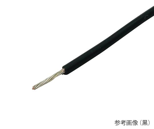 4-226-01 フッ素樹脂電線 黒 FEP0.5SQ BK