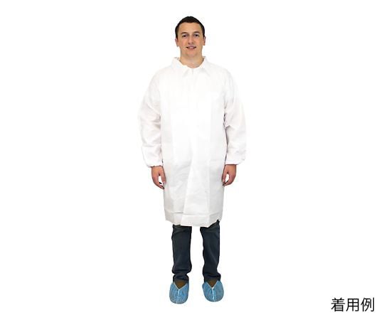 ［Discontinued］Laboratory Coat, Micro Porous, S, 30pcs Included 1010-S