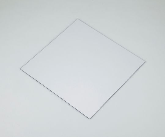 4-2287-01　樹脂板材　495×495×1mm PET-050501