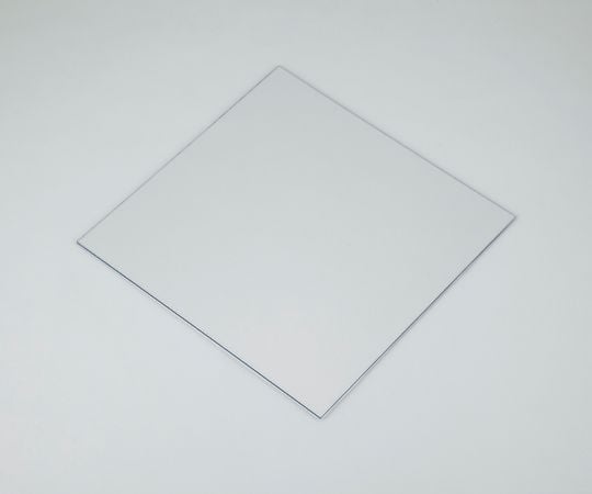 4-2290-05　樹脂板材　PET制電　495×495×5mm 50505