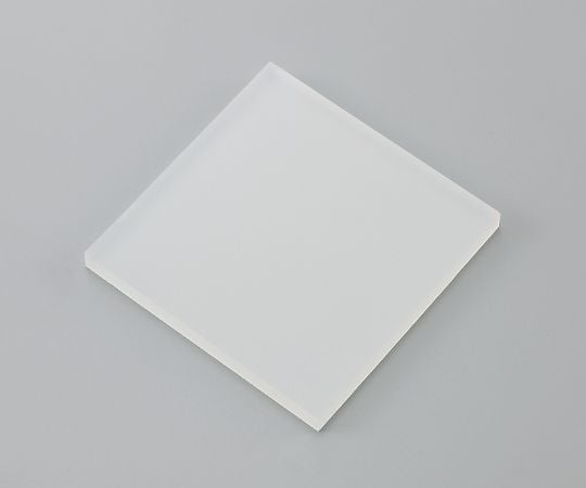 4-2298-01　樹脂板材（厚物）　PP・ナチュラル　495×495×15mm PPN-050515