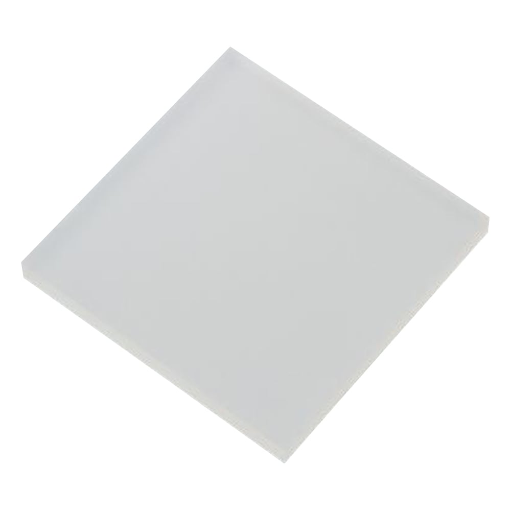 4-2298-04 樹脂板材（厚物） PP・ナチュラル 495×495×50mm PPN-050550