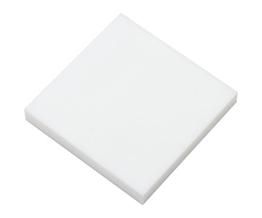 4-2301-04 樹脂板材（厚物） POM（ポリアセタール）・ナチュラル 495×495×50mm POMN-050550 【AXEL】 アズワン