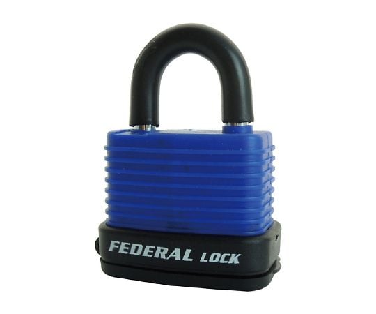 フェデラル4-2345-04　ダイヤル錠（屋外用）　ブルー RL40W-B-P