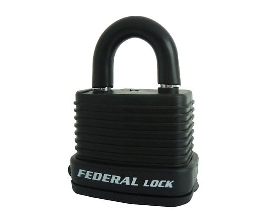 フェデラル4-2345-06　ダイヤル錠（屋外用）　ブラック RL40W-BK-P