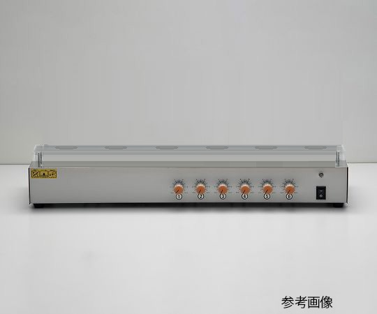 4-2349-13タテ型膜透過実験装置8mLセル用6連スターラー CL1100-04-10