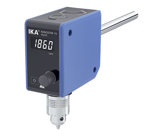 小型電子制御撹拌機 Nanostar 2000rpm 出荷前点検検査書付