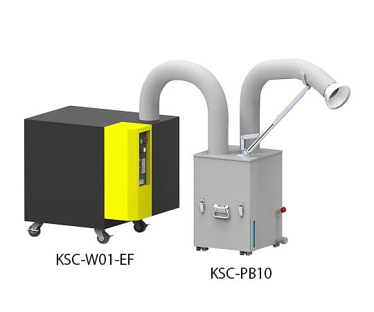 コトヒラ工業4-2393-01　溶接ヒュームコレクター　交換用フィルタ KSC-W01-EF
