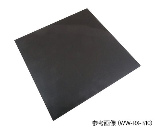 ワイドワーク4-2422-01　放熱性電磁波ノイズ吸収シート　100×100×0.5mm WW-RX-B05