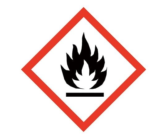 LLG　Labware4-2439-02　危険ラベル（英・仏・独）　GHS02　可燃性（危険）　250枚入 9105703