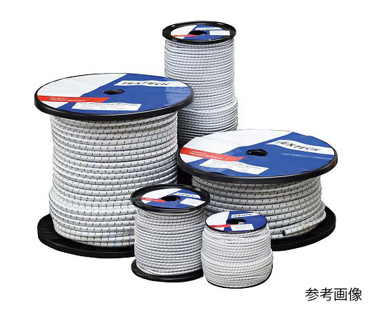 【新品未開封・送料無料】 白 50m巻 ショックコード Tex アズワン 【AXEL】 Technology 墜落制止用器具