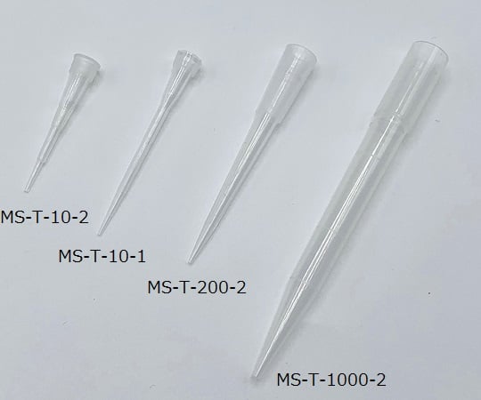 ムロオカ産業4-2621-01　MSRITチップ　10uL　未滅菌　クリア MS-T-10-1