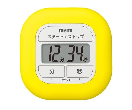 タニタ4-2804-03　くるっとシリコンタイマー　黄 TD-420-YL