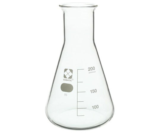 柴田科学4-2825-06　三角フラスコ　200mL　1本入 010530-200A