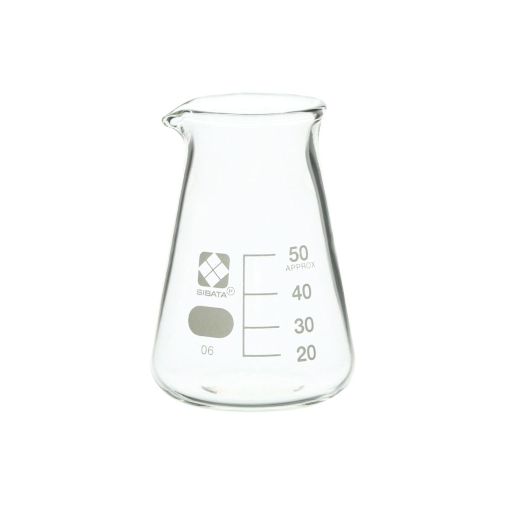 4-2829-01 Conical Beaker 50 mL 010050-50A 【AXEL GLOBAL】ASONE