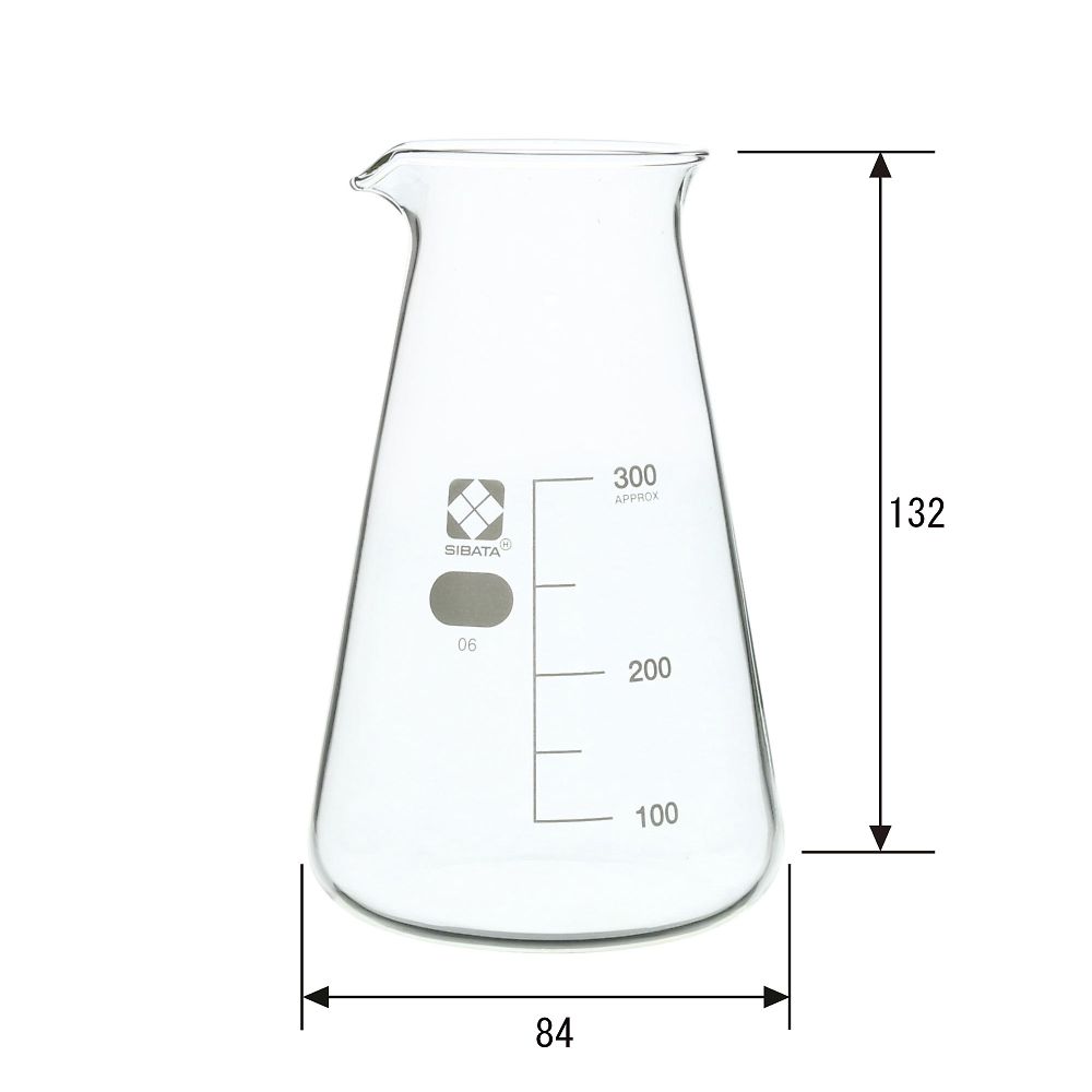 コニカルビーカー　300mL　010050-300A
