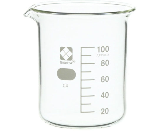 4 21 05 ビーカー 100ml 0100 100a Axel アズワン