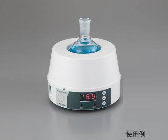 ［取扱停止］デジタル表示マントルヒーター　100mL WKXS-100as1-4-2851-01