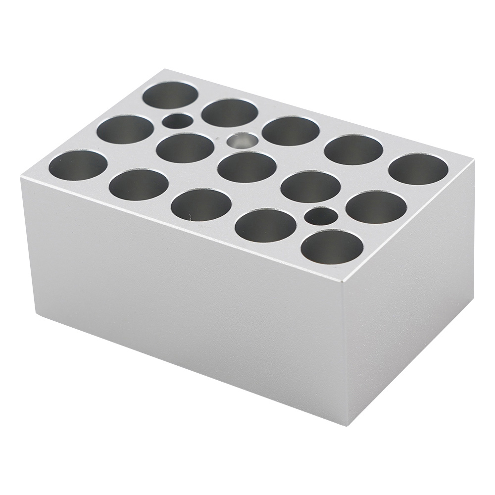 ミニドライブロックバス　1.5mL×15本用ブロック