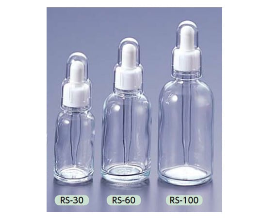 4-3022-03 スポイド瓶（丸型） 透明 100mL RS-100 【AXEL】 アズワン