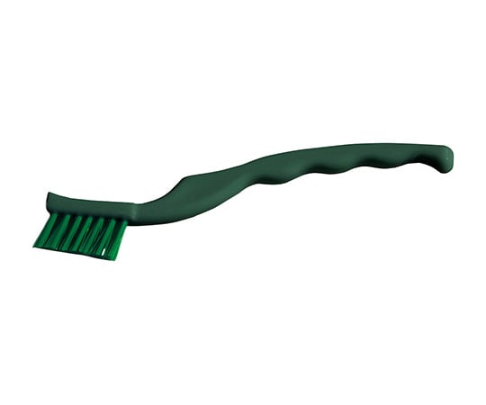 アズワン4-3081-05　［受注停止］歯ブラシ型ブラシ　緑 BCP-HBG