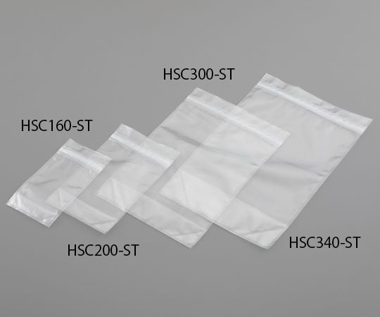 アズワン4-3100-01　ガスバリアチャック袋（高密封特殊チャック）　0.3L　50枚入 HSC160-ST