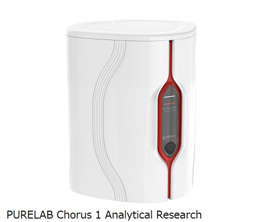 4-3117-01 用途別高性能超純水装置 PURELAB Chorus 1 Analytical