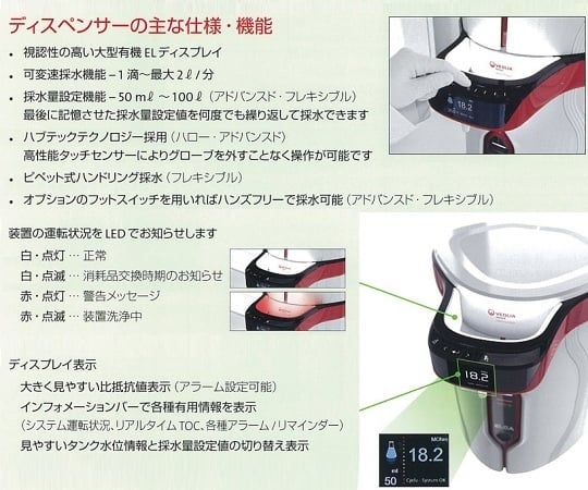 ELGA純水装置用オプション・交換部品　ハローディスペンサー　LA754