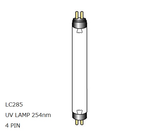 4-3118-17 ELGA純水装置用オプション・交換部品 殺菌用UVランプ LC285